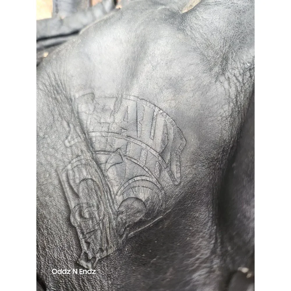 Mariucci Black Leather Handcrafted Baseball‎ Glove 11.5in left hand